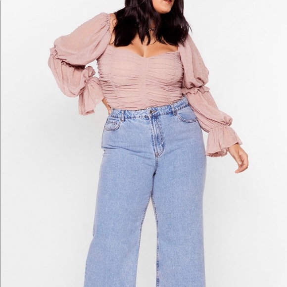 Plus Ruffle Blouse - Picture 4 of 5